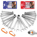 HORUSDY 20-Piece Mini Wrench Set, Small Wrench Set, Metric and SAE Mini Combination Wrench Sets - style: 20-Piece Mini Wrench SetMetric&SAE)