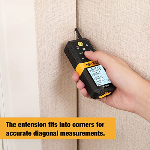 PREXISO Laser Measure, 215Ft Laser Measurement Tool with Diagonal Measuring