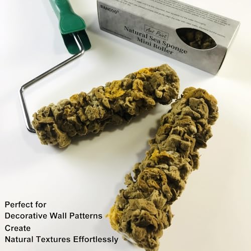 Natural Sea Sponge for Painting, 6" Texture Paint Decorative Roller - style: XG-3880
