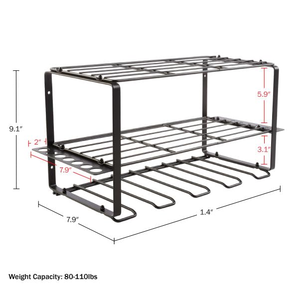 Stalwart 3-Tier Power Tool Organizer Garage Shelving Unit - size: 3 Tier