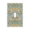 William Morris Strawberry Thief Single Toggle Light Switch Cover Plate - color: Strawberry Thrushes, size: 1-Gang Toggle