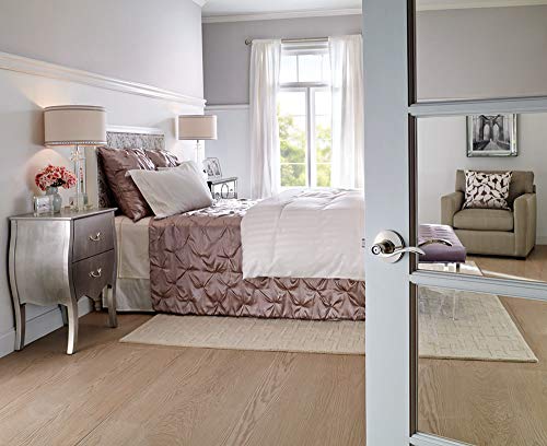 SCHLAGE Accent Bed/Bath Privacy Door Handle with Lock, Aged Bronze - color: Aged Bronze, size: 1 Pack