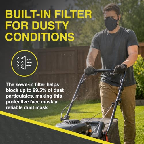 ATV Tek Elite Deluxe Neoprene Dust Mask - color: Black