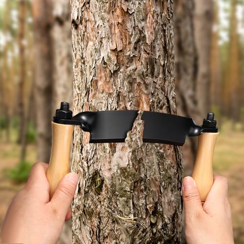 3 Pcs Curved Draw Shave Knife Set 5" 8" 10" Woodworking Debarking Hand Tool Wood Razor Shaving Wood Barking Tool for Men Tree Bending Broach Peeling Whittling Shaping Detailing Stripping - style: Curved