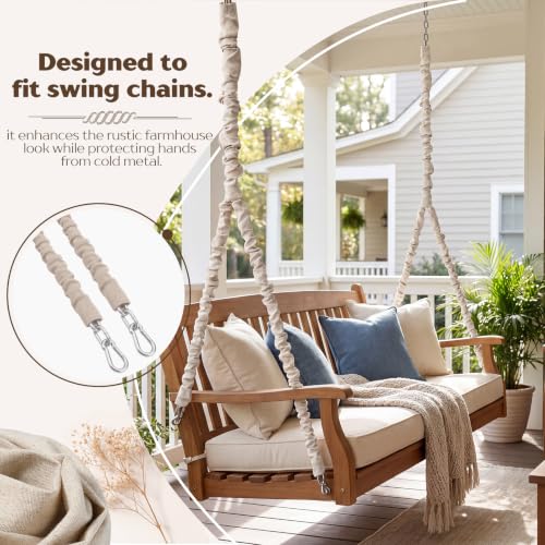 2x3.7ft,2x3.9ft,2x4.2ft 6 Pack Fabric Cord Cover for Electric Wire, Beige - size: 2x3.7ft,2x3.9ft,2x4.2ft