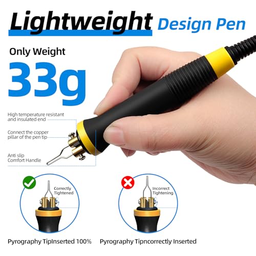 FIRElood Wood Burning Kit Tool Pen