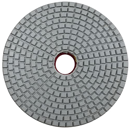 8" Wet Diamond Polishing Pads Set of 7pcs for Marble, Granite, Concrete,Stone Sanding Buffing - size: 8 Inch