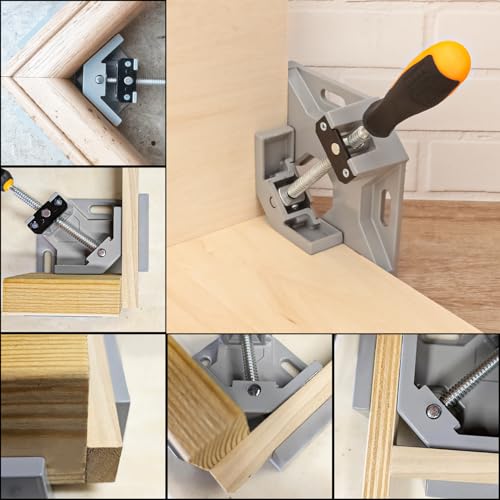 2 PCS Corner Clamps for Woodworking - size: 2 PCS Clamping Range 3 Inch