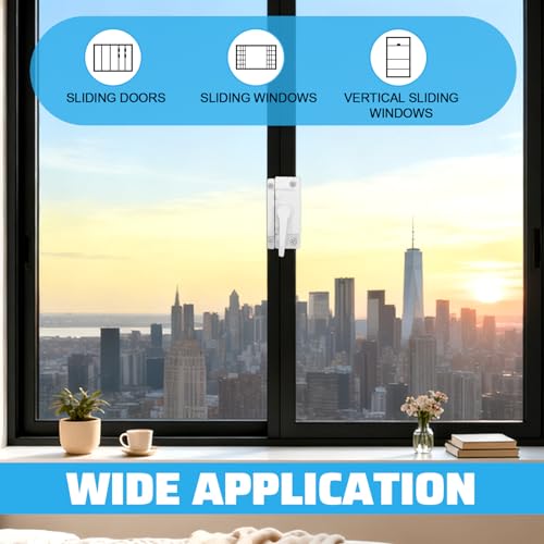 6PCS Window Sash Locks for Vertical and Horizontal Sliding Window