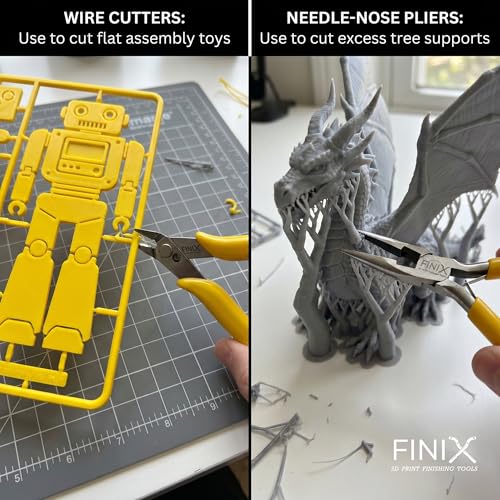 Deburring Tool 3D Printing Kit 19-Pcs for Resin, Metal with Improved