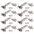 Blum Clip top BLUMOTION Hinge Kit Full Overlay 110° for Frameless Cabinets - size: 4 Kits