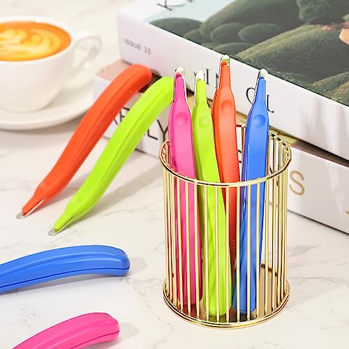 Crtiin 24 Pcs Magnetic Staple Remover Puller Bulk,Bright Color - color: Bright Color