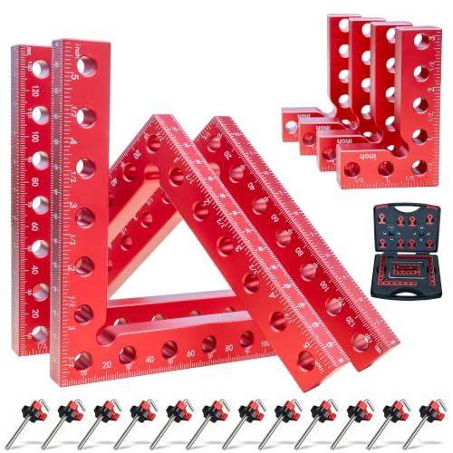 8 Pack Corner Clamps Woodworking, 90 Degree Clamping Squares - size: 8PCS