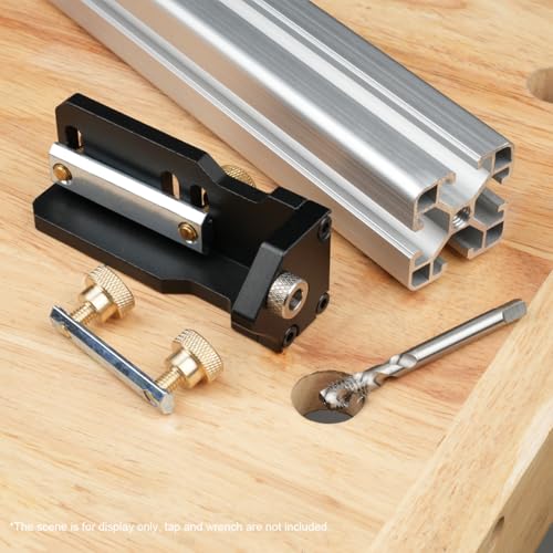 TOOLCOOL Aluminum Profile Tapping Assistant Tap Guide Jig For 20 30 40 Series European Standard Aluminum Extrusion