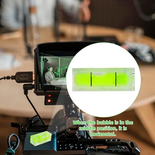 9pcs Small Bubble Spirit Level, Square Bubble Level Mini Magnetic Spirit Measure Tool for Leveling Phonograph Turntable Camera Tripod Drill