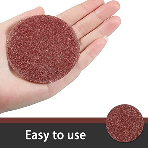 130 PCS 3 Inch Sanding Discs, MAPRIAL 3 Inch Hook and Loop Sanding Disc 240 Grit Sandpaper Assortment for Drill Sander Attachment, Grinder Rotary Tools, Woodworking, Wood Furniture - size: 3 inch - 240 grit