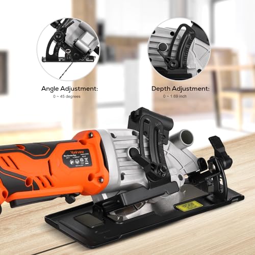 Yunirvana Mini Circular Saw, 20V 3400RPM Professional Cordless Circular Saw - style: 2.0Ah Circular Saw