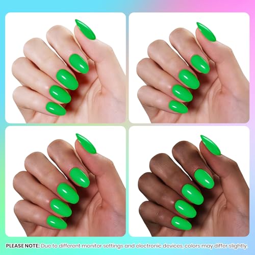 Beetles Neon Gel Polish Set, Neon Summer Collection, 25 Colors - color: Neon Summer