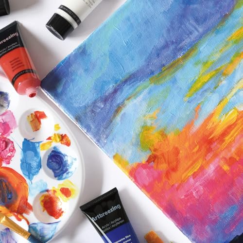 48 Colors Professional Acrylic Paint Set, Artist Paint Supplies - color: 48 Colors