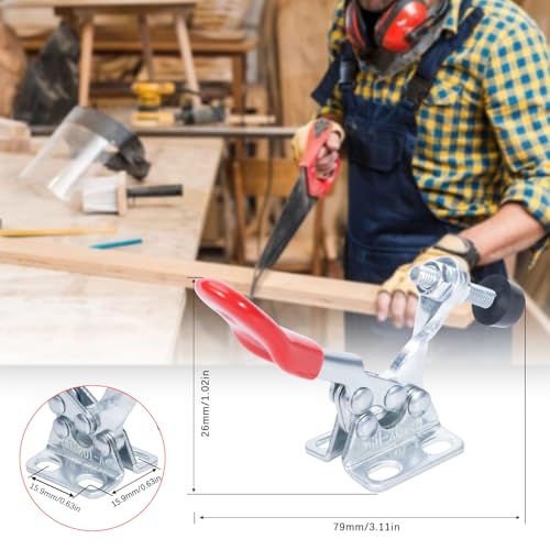 4 PC 201A Quick Release Toggle Clamp for Woodworking and Welding - style: 201A,4PK