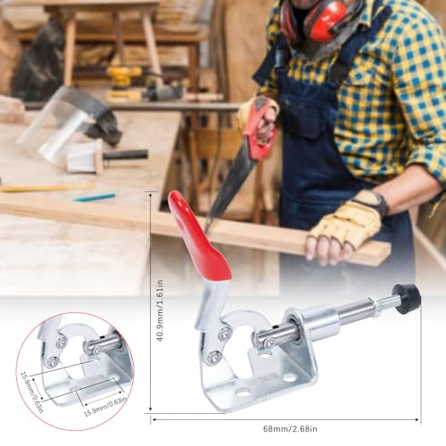 6-Pack 301A Push Pull Toggle Clamp, 99 lb Holding Capacity - style: 301A,6PK