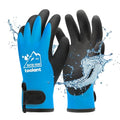 toolant 100% Waterproof Winter Work Gloves, Thermal Insulation with Grip - color: Blue, size: Small (Pack of 1)
