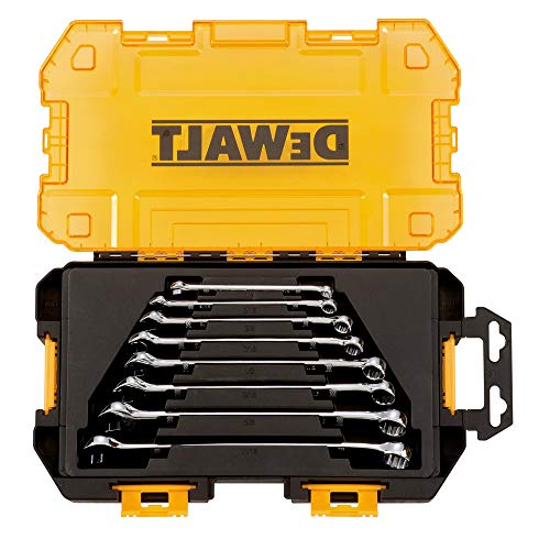 DEWALT Wrench Set, SAE Combination, 8 Piece (DWMT73809) - style: SAE wrench set
