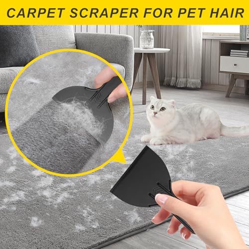 15 Pack Plastic Putty Knife Set - 12 Flexible Plastic Paint Scraper Tool and 3 Detail Scraper Tool for Spackling, Repairing Drywall, Removing Wallpaper, Applying Mud or Plaster