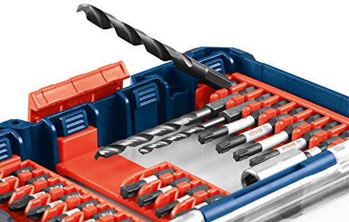 BOSCH DDMS20 20-Piece Assorted Impact Tough Drill Drive Custom Case System Set for Drilling and Driving Applications - size: 20 Piece Set, style: Drill Drive