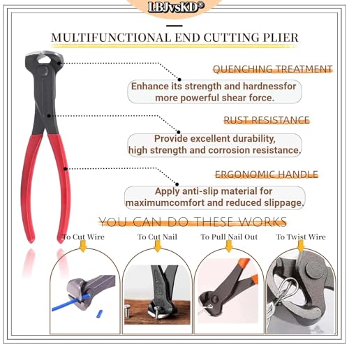 Upholstery Carpet Staple Remover and Nail Puller Remover Tool Set (4-PK)