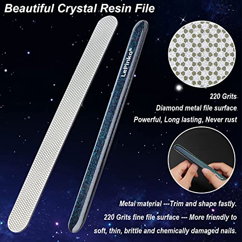 Long Lasting Nail File and Buffer Set - color: Green Shine