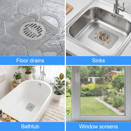 Sibba 20 Sheets Window Screen Patches Repair Kit Self-Adhesive Patch