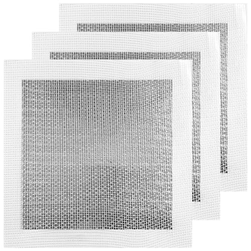 3 Pieces 7.87 Inch Wall Patch Repair, Drywall Repair Patch Self Adhesive Drywall Patch and Fiberglass Repair Kit, Heavy Duty Dry Wall Hole Repair Patch for Drywall Plasterboard (20 * 20 cm) - size: 7.87inch*3