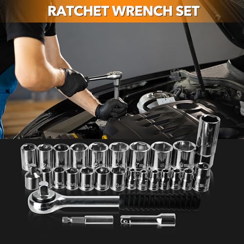 157PCS Home Auto Repair Hand Tool Kit Plastic Storage Tool Box - color: GJX157S