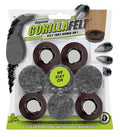 Slipstick GorillaFelt 1-1/2 Inch Felt Glides/Furniture Feet Floor Protectors (Set of 8 Sliders) Nail On Felt Furniture Pads Guaranteed to Stay On, Round, CB270-8 - size: 1-1/2 Inch 8 Pack
