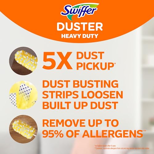 Swiffer Duster Kit with 3 ft Extendable Handle