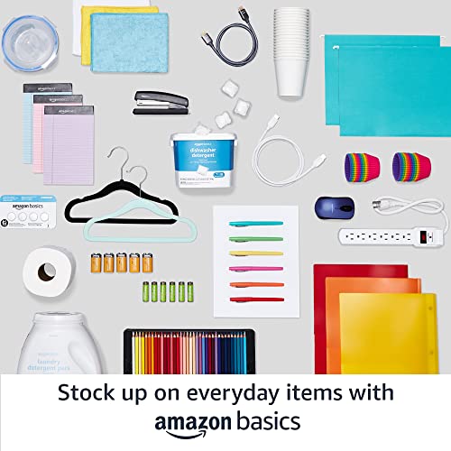 Amazon Basics 4-Shelf Adjustable Heavy Duty Steel Wire Rack Storage Shelving, Sturdy Garage Shelving, 350 lbs Capacity Per Shelf, Easy No-Tool Assembly, 36" x 14" x 54", Black - color: Black, size: 36" L x 14" W x 54" H, style: 4 -Shelf