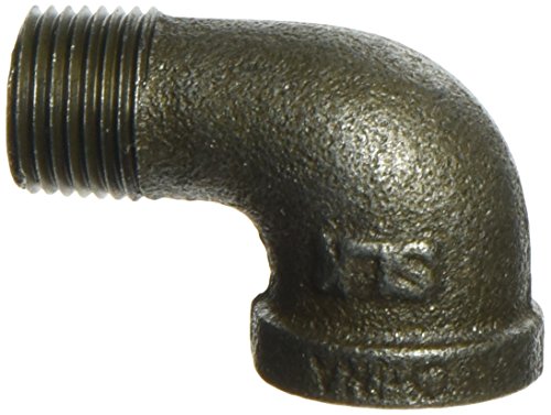 LDR Industries 310 SE90-12 Street Elbow, 1/2-Inch, Black - size: 1/2 Inch, style: 90 Degree Street Elbow