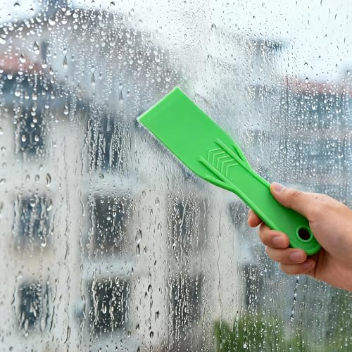 HAKZEON 50 PCS Plastic Putty Knife, 2 Inch Green Drywall Scraper, Flexible Spreader Spackle Tool for Spackling Patching - color: 50 Pcs Green, size: 2 Inch
