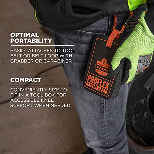 Ergodyne - 18365 ProFlex 365 Mini Kneeling Pad, 4" x 6" x 1", Black - style: Pad