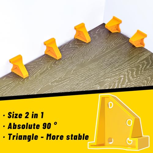 NACCOO Laminate Flooring Tools, 5in1 Floor Installation Kit for Vinyl Plank - size: 5pcs kit