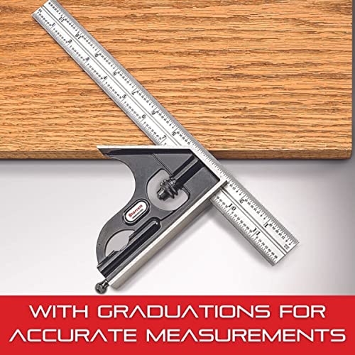 Starrett Blade Only for Combination Squares, Sets & Bevel Protractors, 24"L - size: 24", style: 4R Graduation