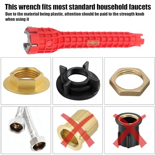 14-in-1 Multi-functional Faucet and Sink Wrench for Toilets and Kitchens