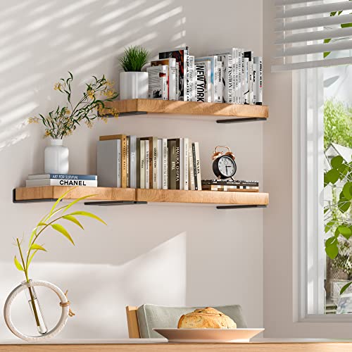 Sturdy Heavy Duty Shelf Bracket 8-Inch Set of 4, Perfect for Floating Shelves, Made from 1/5" Thick Metal in Matte Black Finish - size: 8 Inch, style: 4 Pack