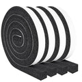 Yotache Air Conditioner Window Foam Insulation Seal 1"x1", 6.5 Ft x 4Pcs | High Resilience Foam Weather Stripping Door Seal Tape - size: (1"×1") 26FT