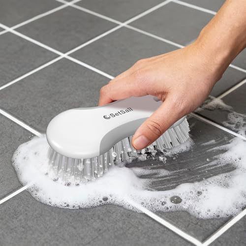 SetSail Multi-Purpose Scrub Brush of 2 Pack, Gray - color: Gray