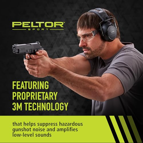 Peltor Sport Tactical 500 Bluetooth Hearing Protection Ear Muffs, 25 dB NRR