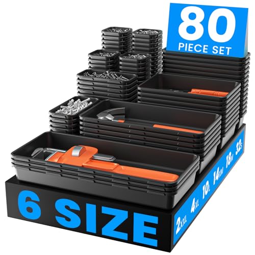 A-LuGei【𝗙𝗶𝘁𝘀𝟭𝟬𝟬+ 𝗧𝗼𝗼𝗹𝘀 Tool Box Organizer Garage Organization