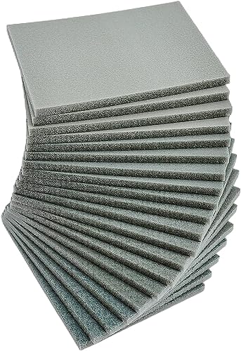 Tonmp 20 PCS 3 x 4 Inch 3000 Grit Sanding Sponge, Ultra Fine Sanding Sponges Pads, Soft Foam Hand Sander Block Wet Dry Sandpaper for Model Drywall Metal Wood Furniture Polishing (3000 Grit) - style: 3000 Grit