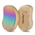 BEZOX Stainless Steel Pedi Egg Foot File Callus Remover for Dry and Wet Feet, Smooth Rough Skin, Plastic-Free Pedicure Tool Pumice Stone, Washable Foot Scrubber for Cracked Heels - Rainbow - style: Rainbow
